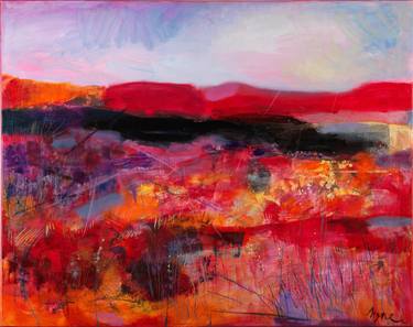 Original Abstract Landscape Paintings by Signe Vanadzina