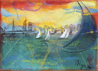 Print of Water Paintings by Signe Vanadzina