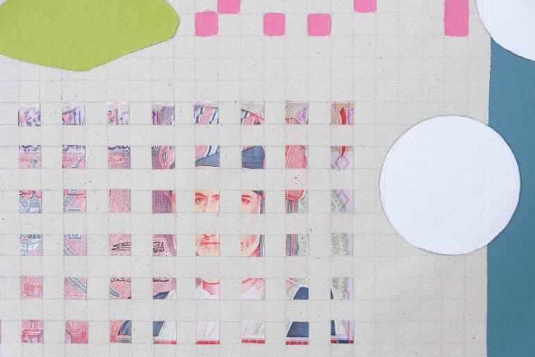 Original Conceptual Abstract Painting by Andrew Wenrick