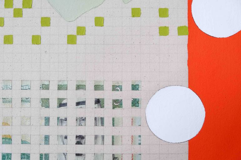 Original Conceptual Abstract Painting by Andrew Wenrick