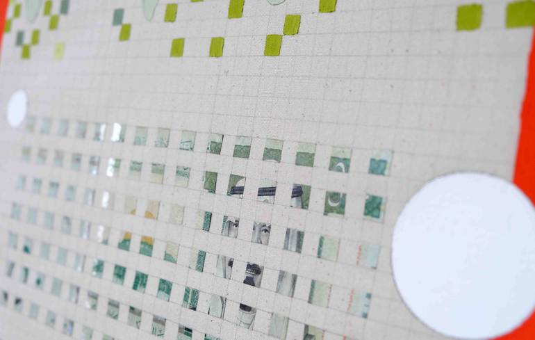 Original Conceptual Abstract Painting by Andrew Wenrick