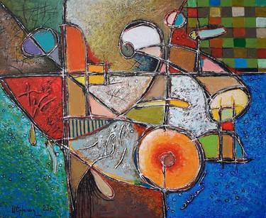 Sergey khachatryan/Abstract composition (50x60cm, oil/canvas) thumb