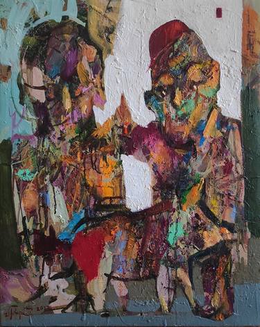 Original Figurative People Paintings by Narinart Armgallery