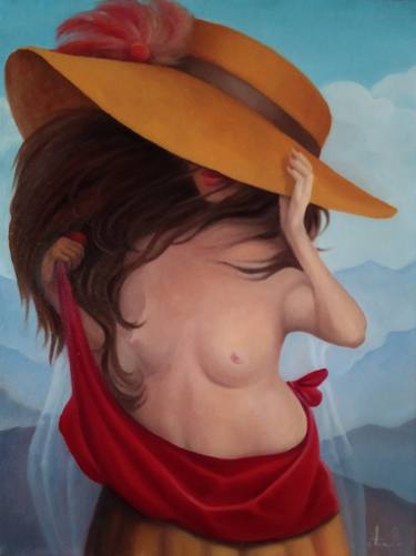 Original Surrealism Portrait Paintings by Narinart Armgallery