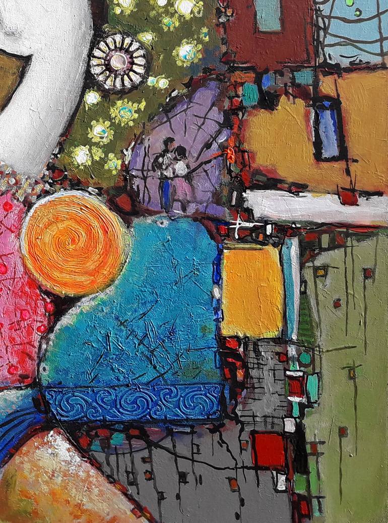 Original Abstract Painting by Narinart Armgallery