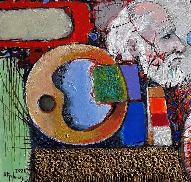 Original Abstract Painting by Narinart Armgallery