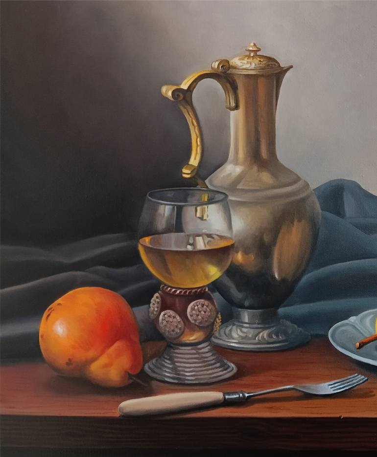 Original Still Life Painting by Narinart Armgallery