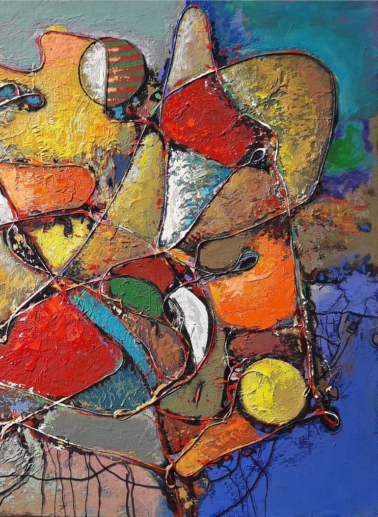 Original Abstract Painting by Narinart Armgallery