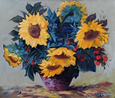 Original Impressionism Floral Paintings by Narinart Armgallery