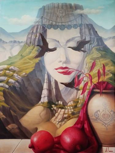 Artush Voskanyan/The queen of the mountains 60x80cm, thumb