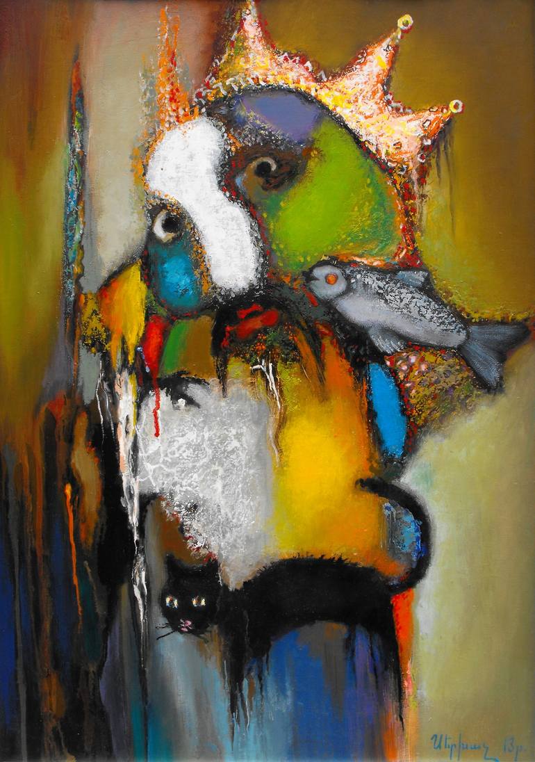 Original Abstract Portrait Paintings by Narinart Armgallery