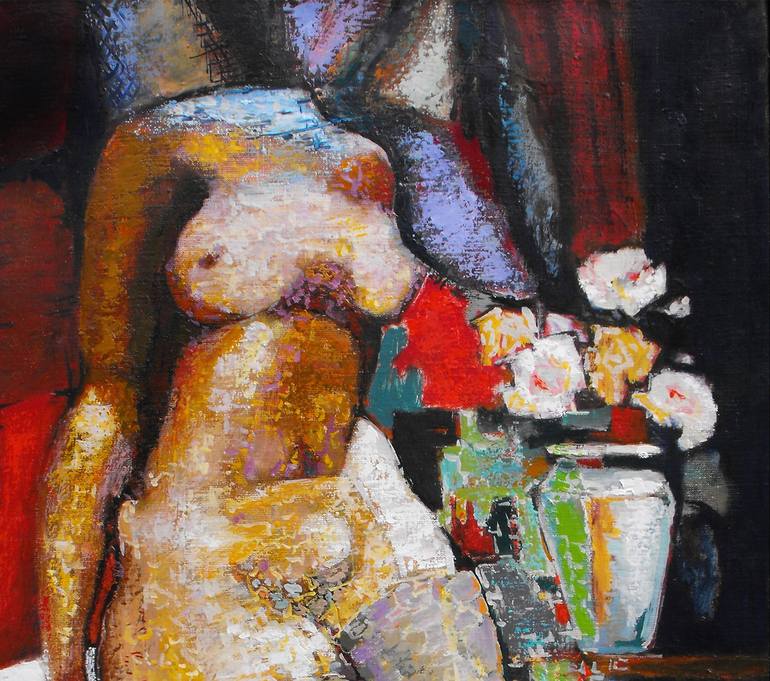 Original Nude Painting by Narinart Armgallery