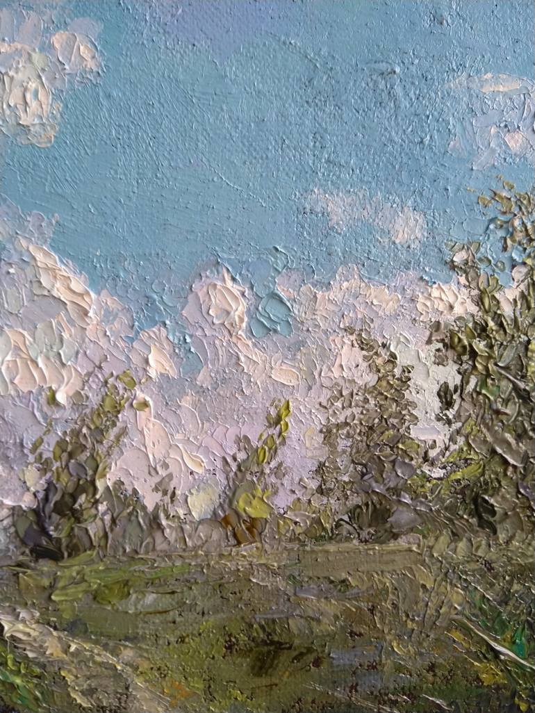 Original Impressionism Landscape Painting by Narinart Armgallery
