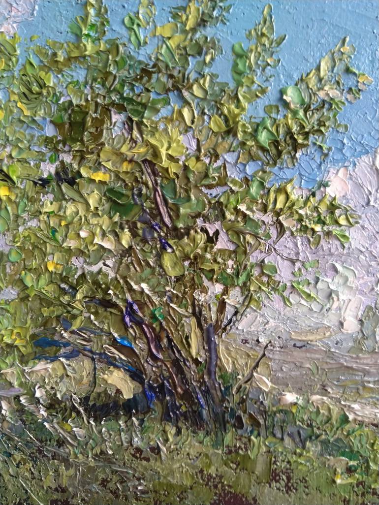 Original Impressionism Landscape Painting by Narinart Armgallery