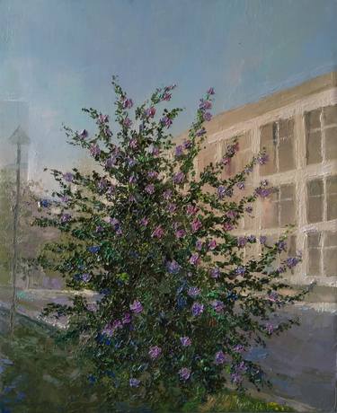Kamsar Ohanyan/Blossomed tree(40x50cm, oil painting) thumb