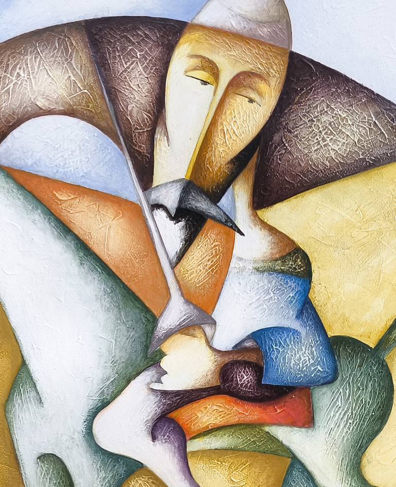 Original Figurative Men Painting by Narinart Armgallery