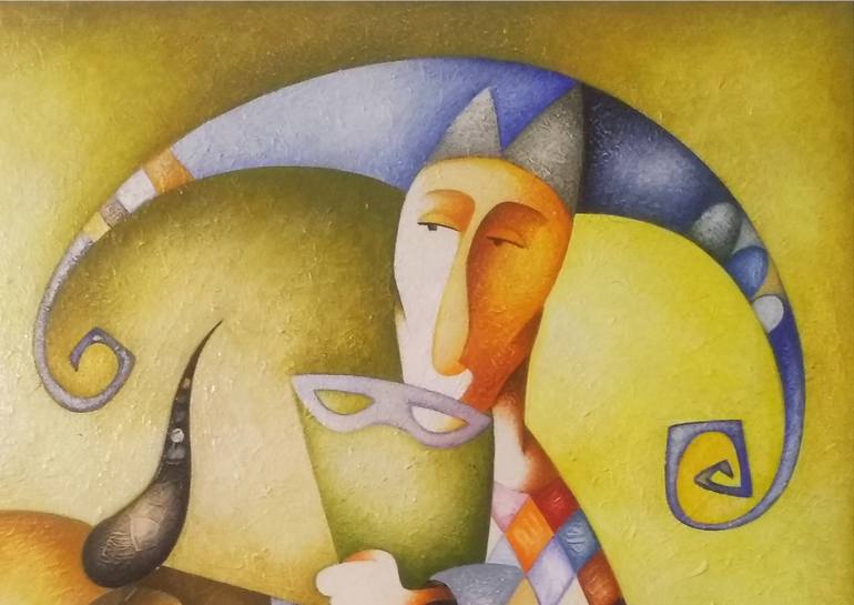 Original Figurative People Painting by Narinart Armgallery