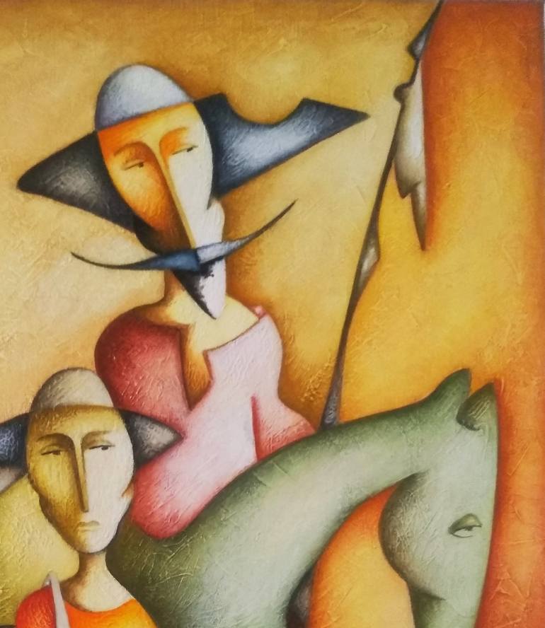Original Figurative People Painting by Narinart Armgallery