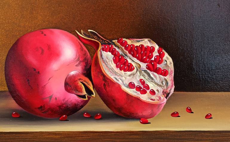 Original Photorealism Still Life Painting by Narinart Armgallery