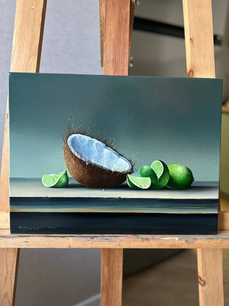 Original Photorealism Still Life Painting by Narinart Armgallery