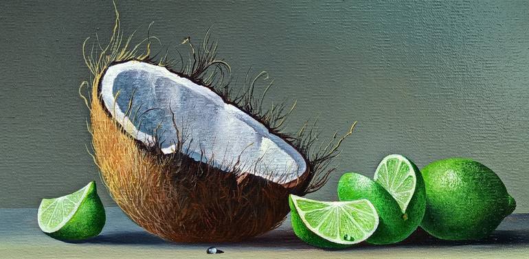 Original Photorealism Still Life Painting by Narinart Armgallery