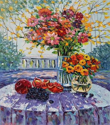 Original Impressionism Floral Paintings by Narinart Armgallery