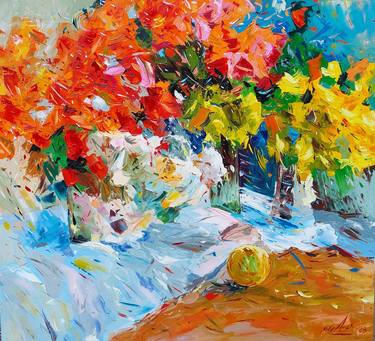 Andranik Harutyunyan/Abstract still life (100x110cm, oil/canvas) thumb