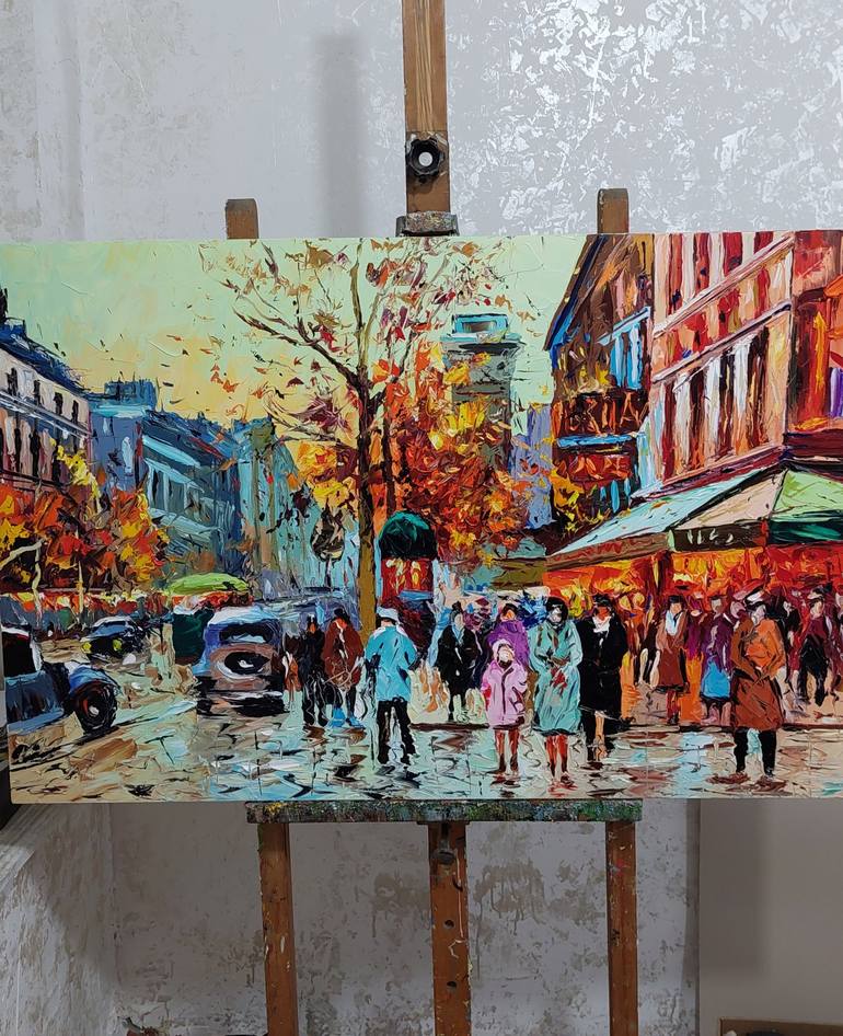 Original Impressionism Cities Painting by Narinart Armgallery