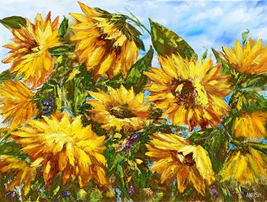 Original Floral Paintings by Narinart Armgallery