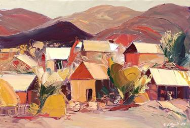 Kamo Atoyan/Textured Landscape (70x50cm, oil painting thumb