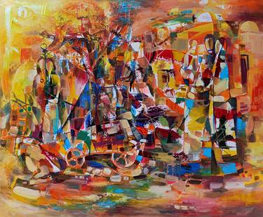 Seyran Gasparyan/Nostalgia (65X80CM, OIL/CANVAS, READY TO HANG) thumb