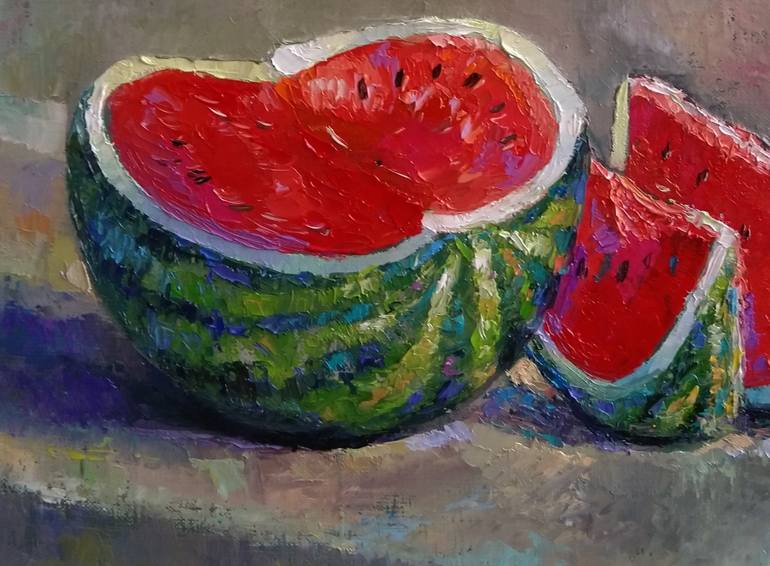 Original Impressionism Still Life Painting by Narinart Armgallery