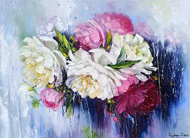 Original Abstract Floral Paintings by Narinart Armgallery
