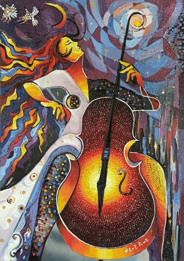 Original Modern Music Paintings by Narinart Armgallery
