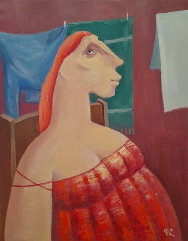Original Cubism Portrait Paintings by Narinart Armgallery