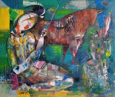 Original Abstract Animal Paintings by Narinart Armgallery