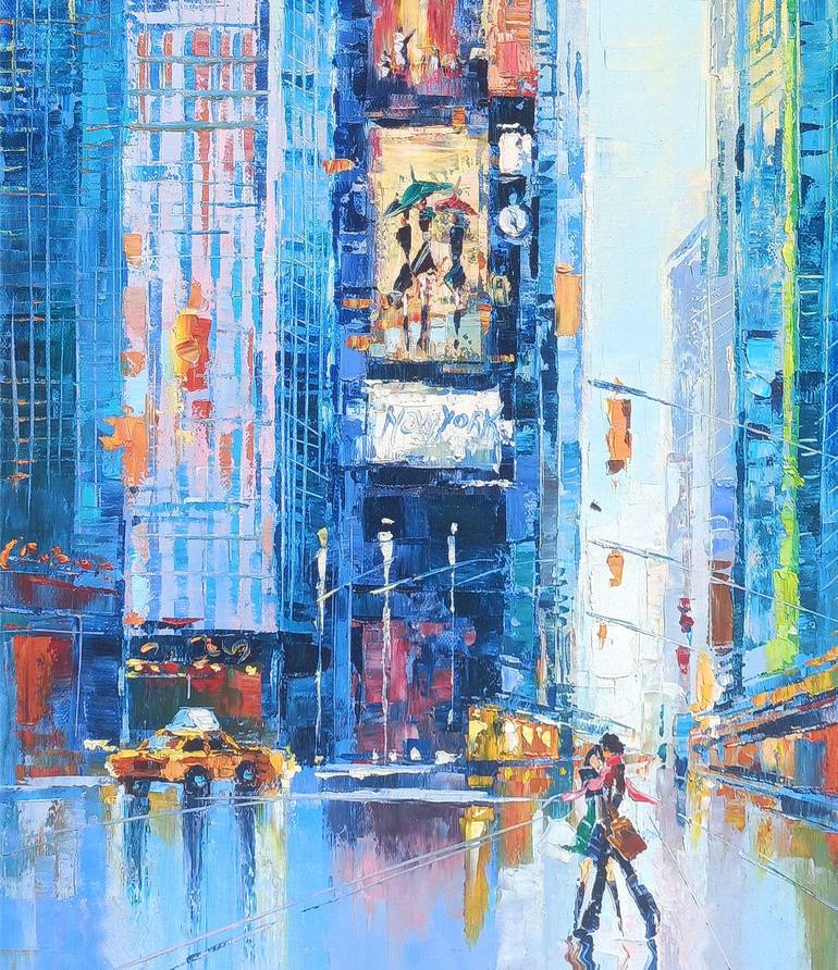Original Impressionism Cities Painting by Narinart Armgallery