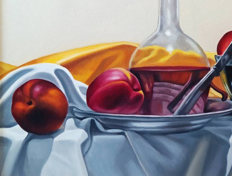 Original Photorealism Still Life Painting by Narinart Armgallery
