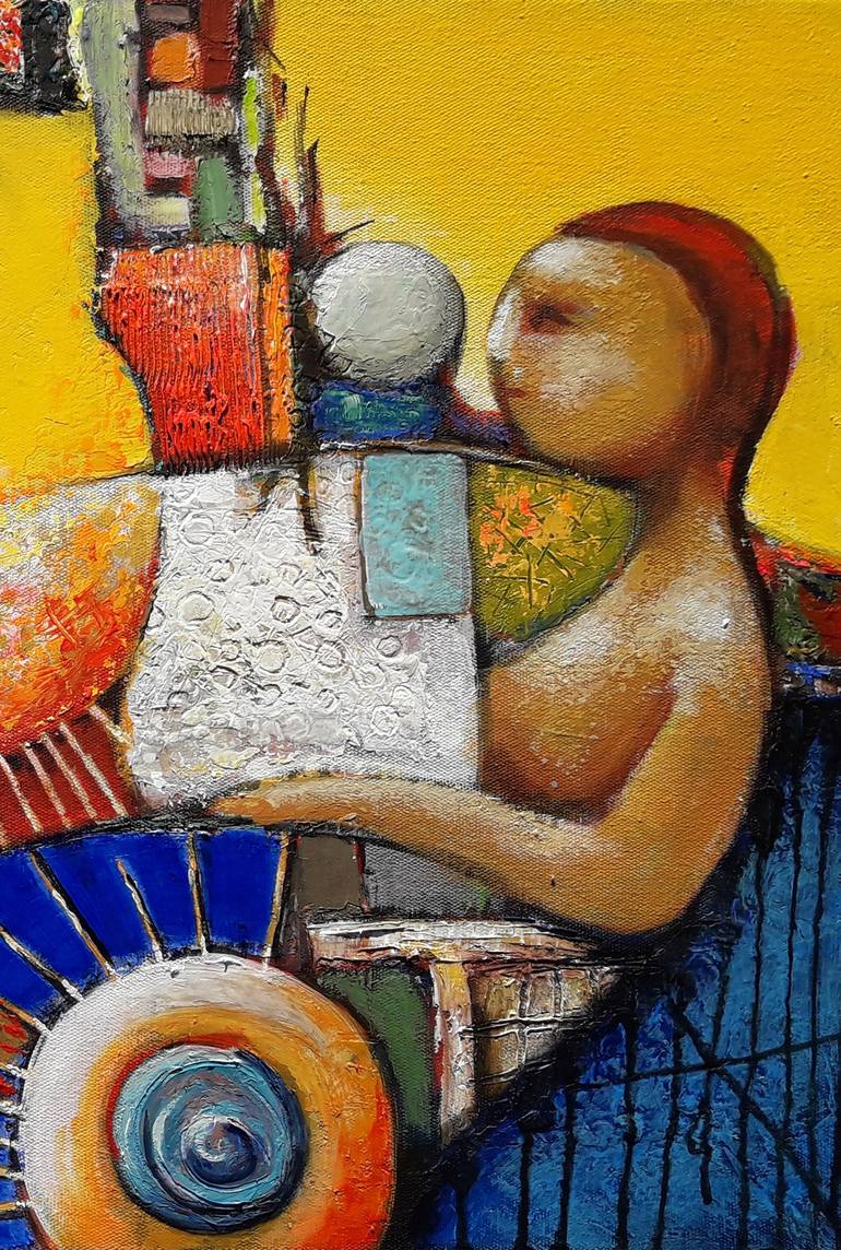 Original Figurative Abstract Painting by Narinart Armgallery