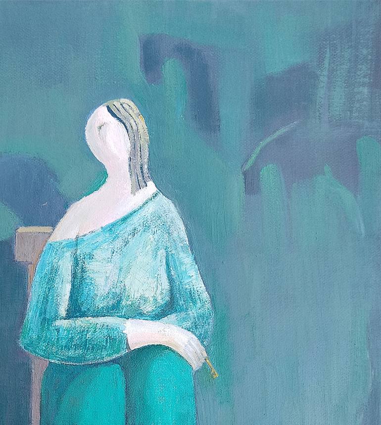 Original Expressionism People Painting by Narinart Armgallery