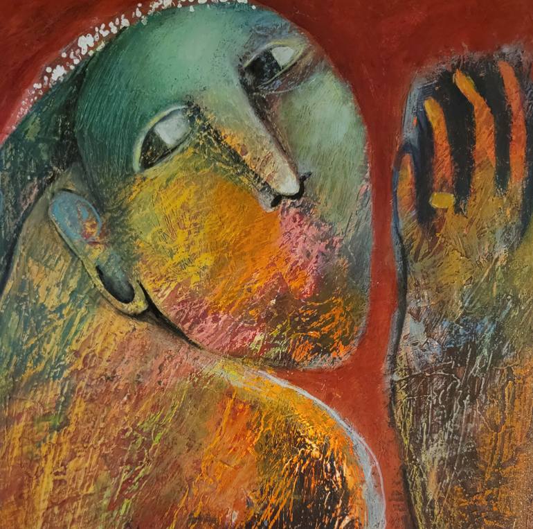 Original Expressionism Family Painting by Narinart Armgallery