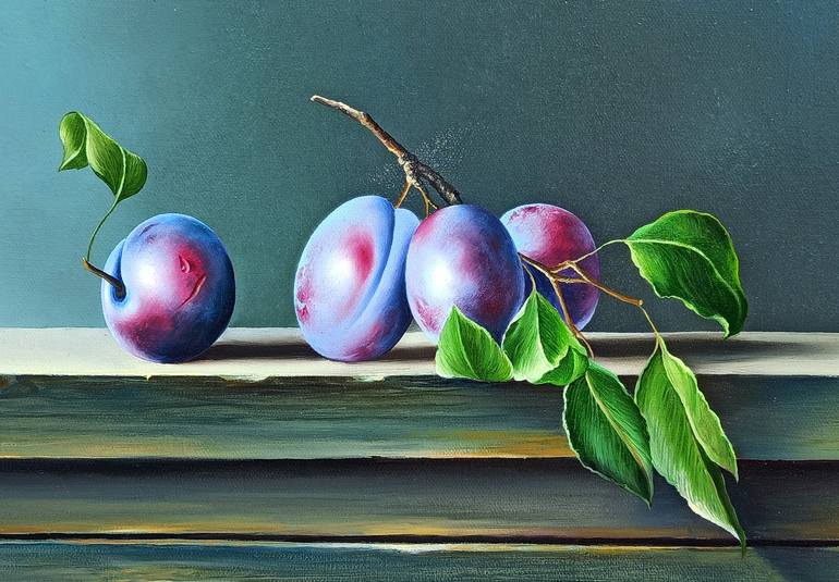 Original Photorealism Still Life Painting by Narinart Armgallery