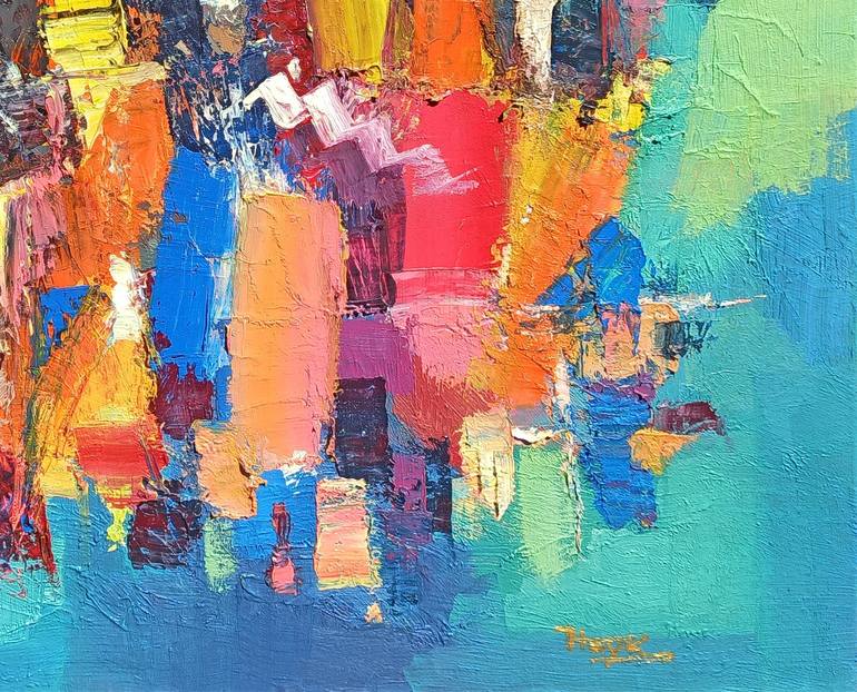 Original Abstract Painting by Narinart Armgallery