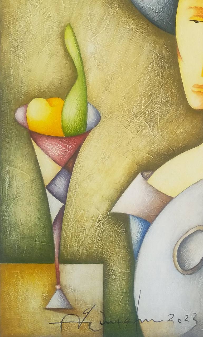Original Figurative People Painting by Narinart Armgallery