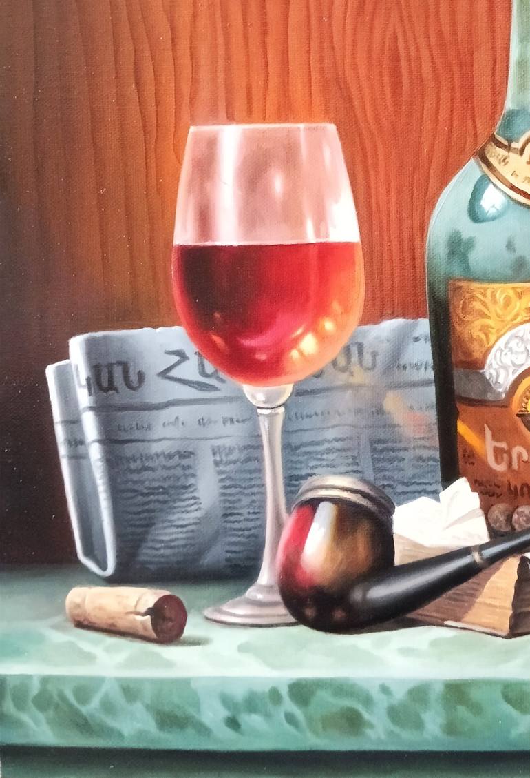 Original Photorealism Still Life Painting by Narinart Armgallery