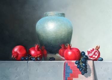 Tamar Nazaryan/Still life with pomegranates thumb