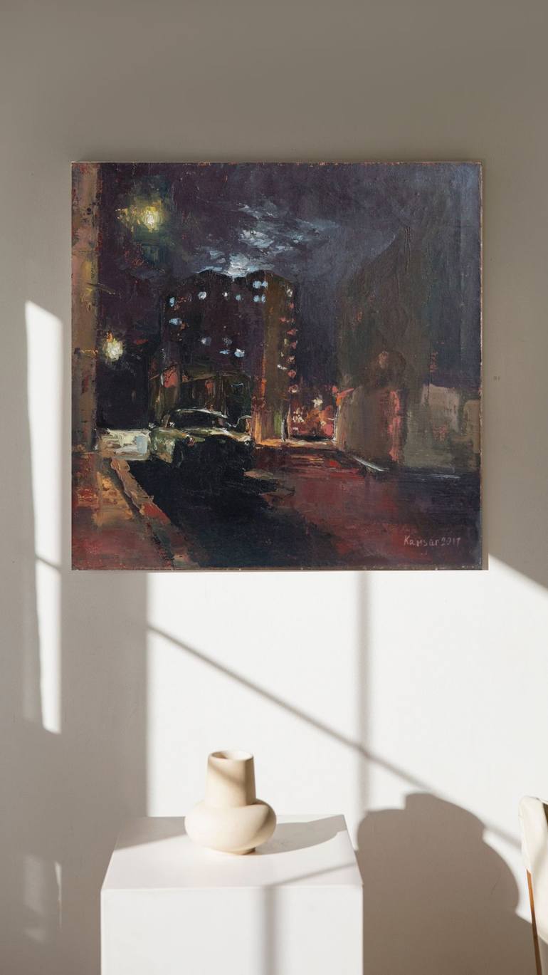 Original Impressionism Cities Painting by Narinart Armgallery
