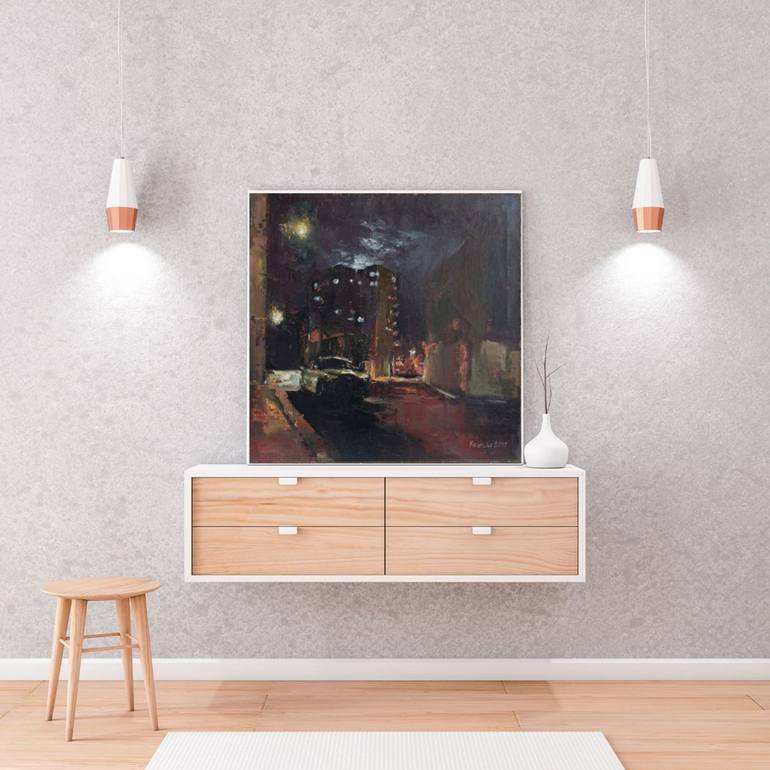 Original Impressionism Cities Painting by Narinart Armgallery