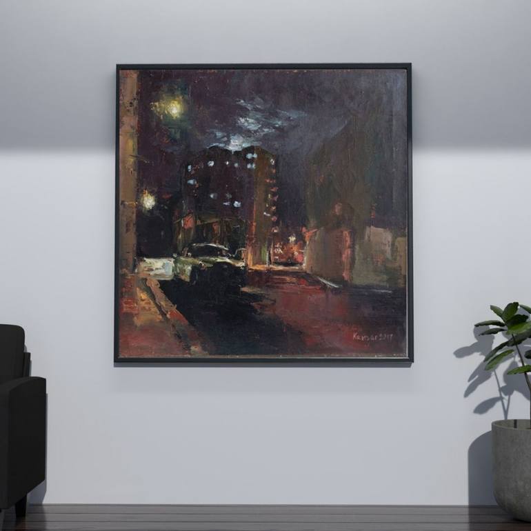 Original Impressionism Cities Painting by Narinart Armgallery