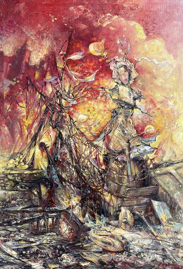 Original Abstract Fantasy Paintings by Narinart Armgallery